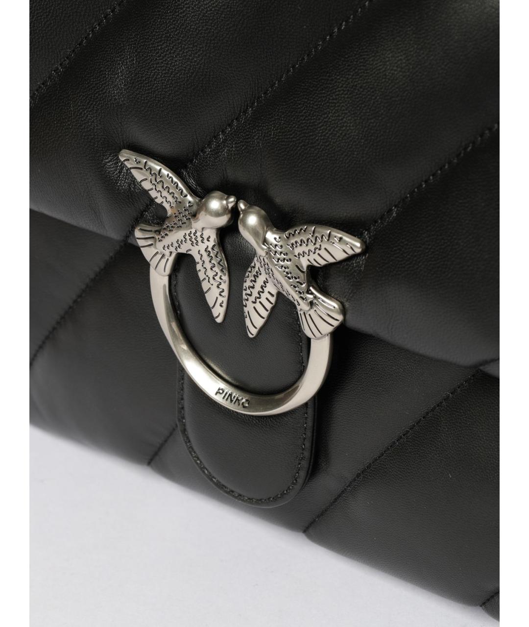 PINKO Черная сумка через плечо, фото 3