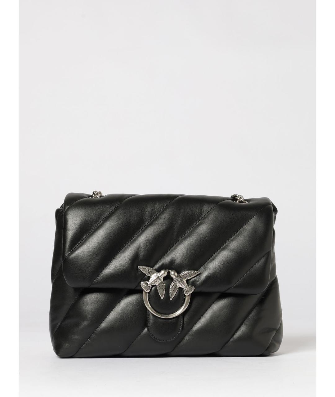 PINKO Черная сумка через плечо, фото 4