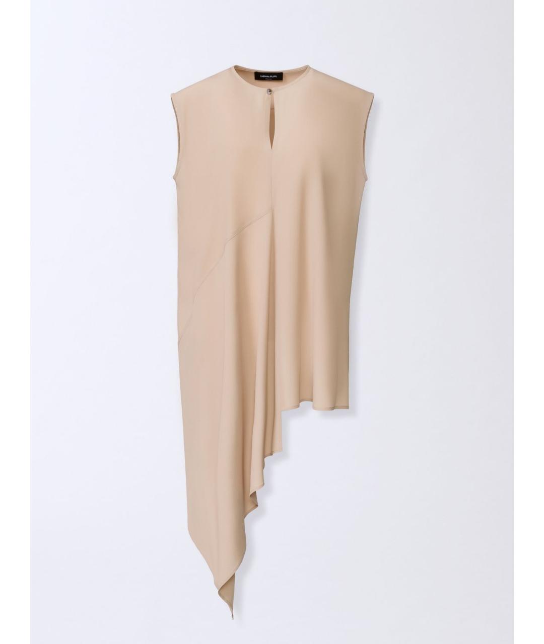 FABIANA FILIPPI Бежевая блузы, фото 5