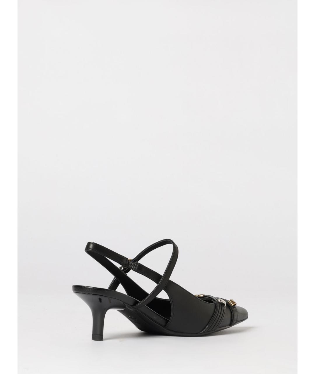 PINKO Черные кожаные туфли, фото 3