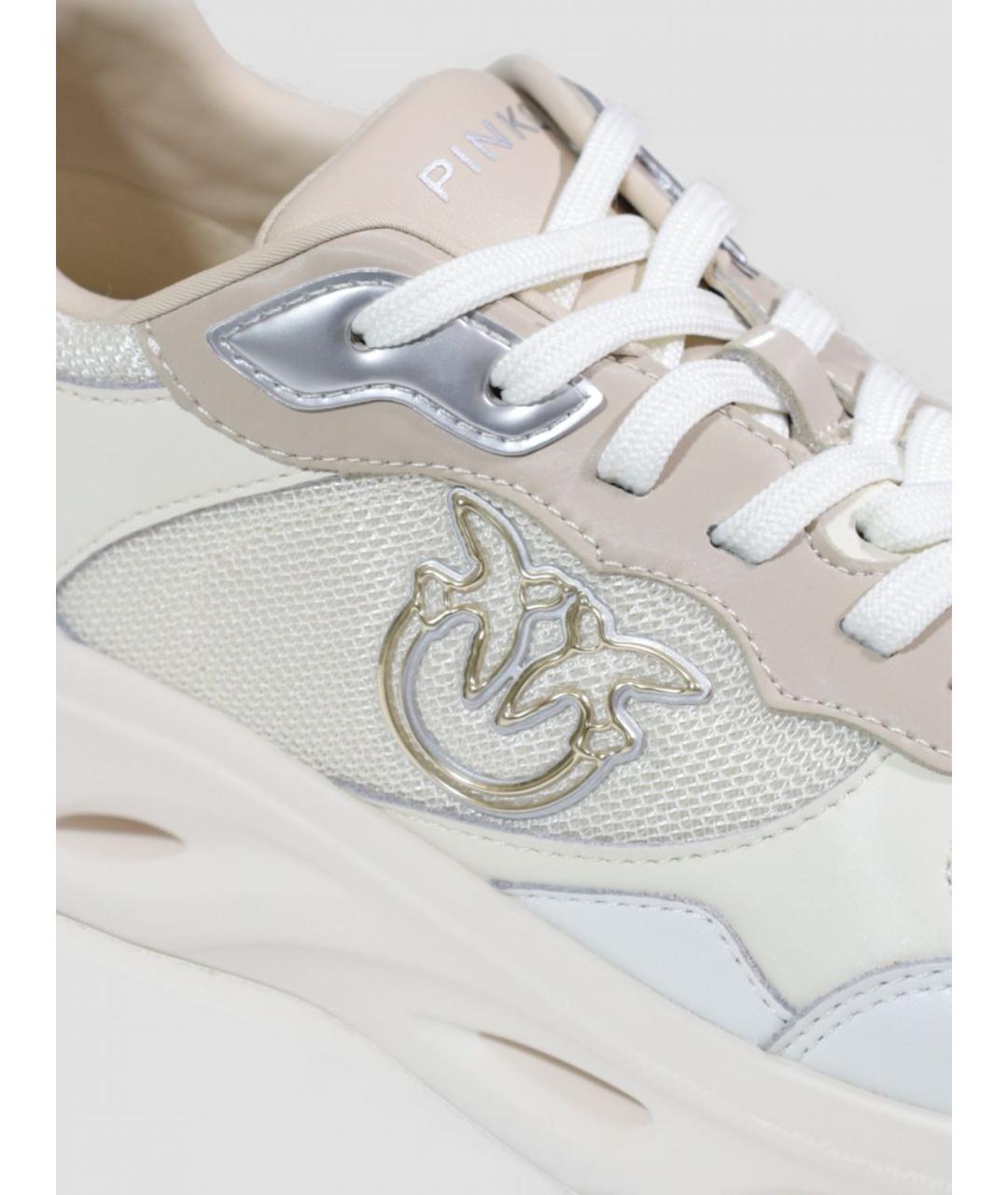 PINKO Белые кроссовки, фото 5