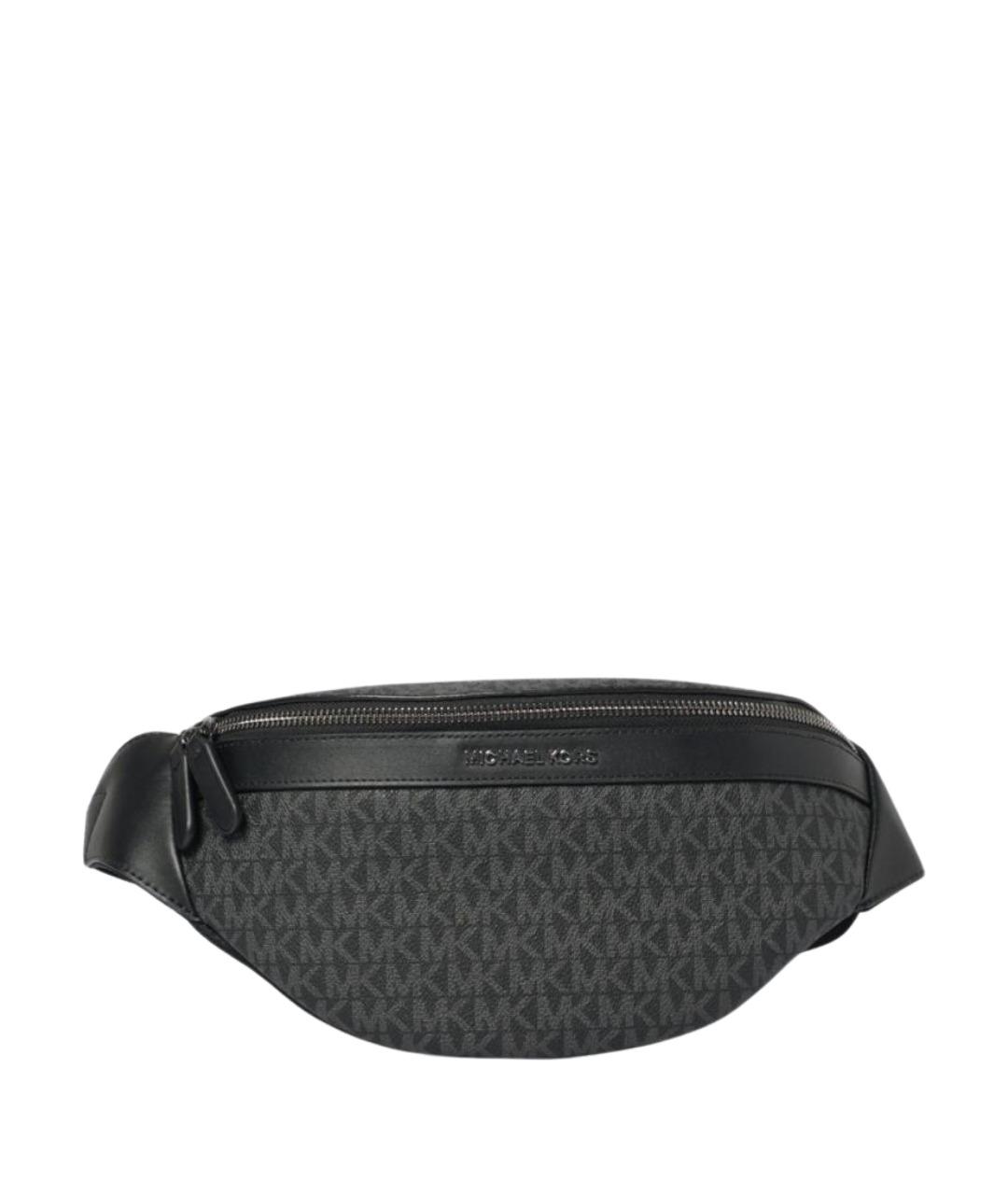 MICHAEL KORS Черная поясная сумка, фото 1