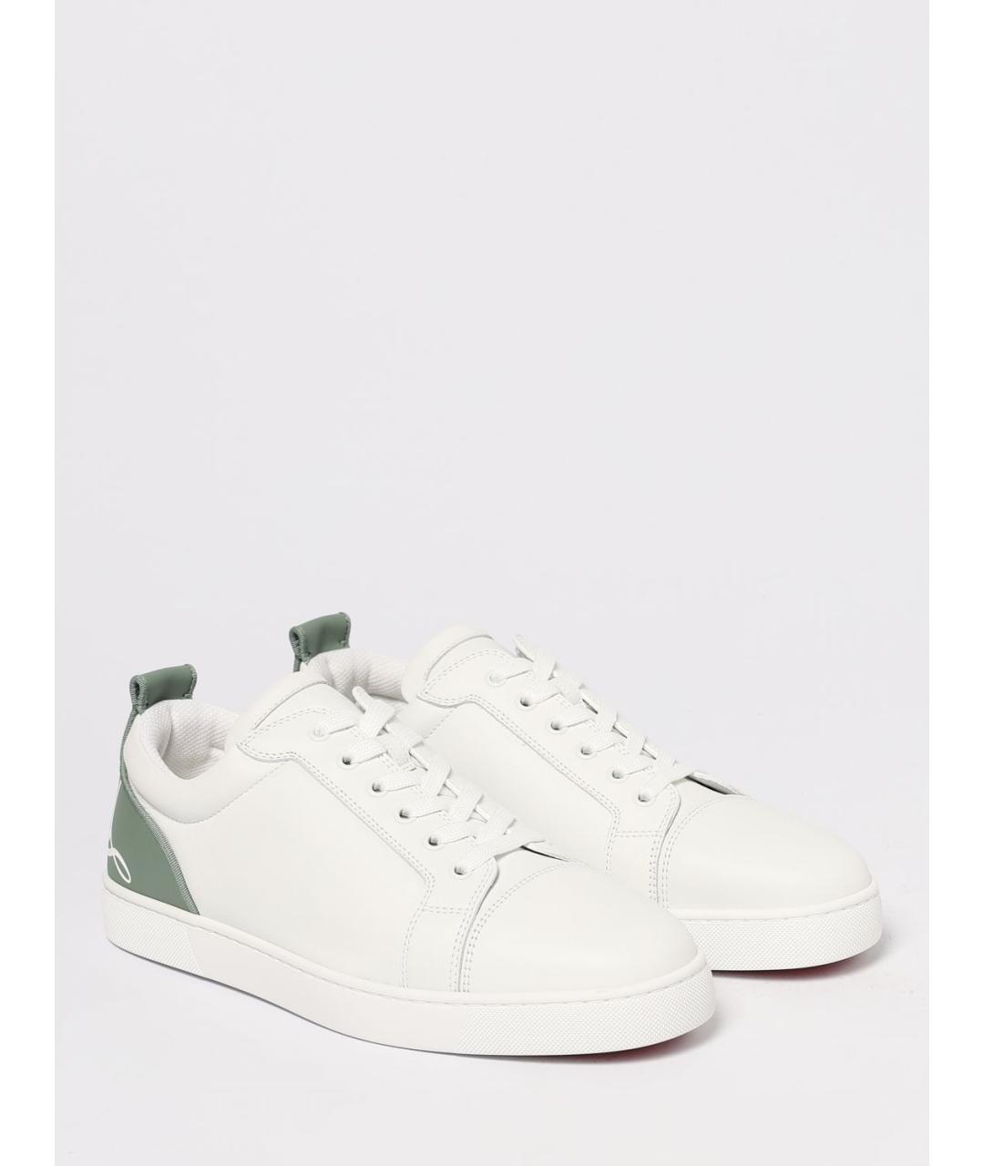 CHRISTIAN LOUBOUTIN Белые низкие кроссовки / кеды, фото 2