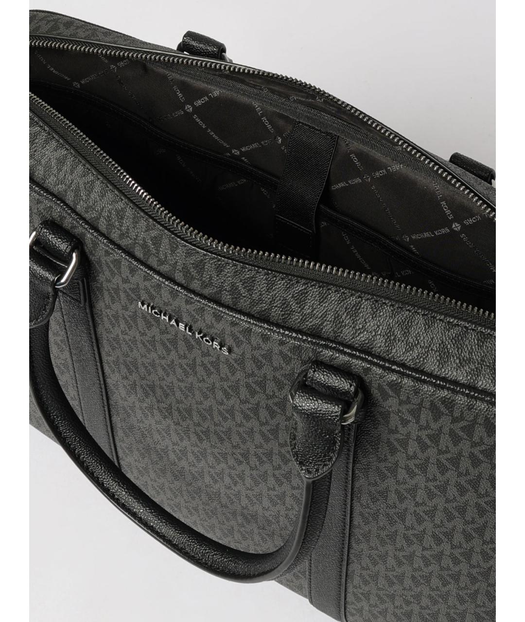 MICHAEL KORS Черный портфель, фото 4