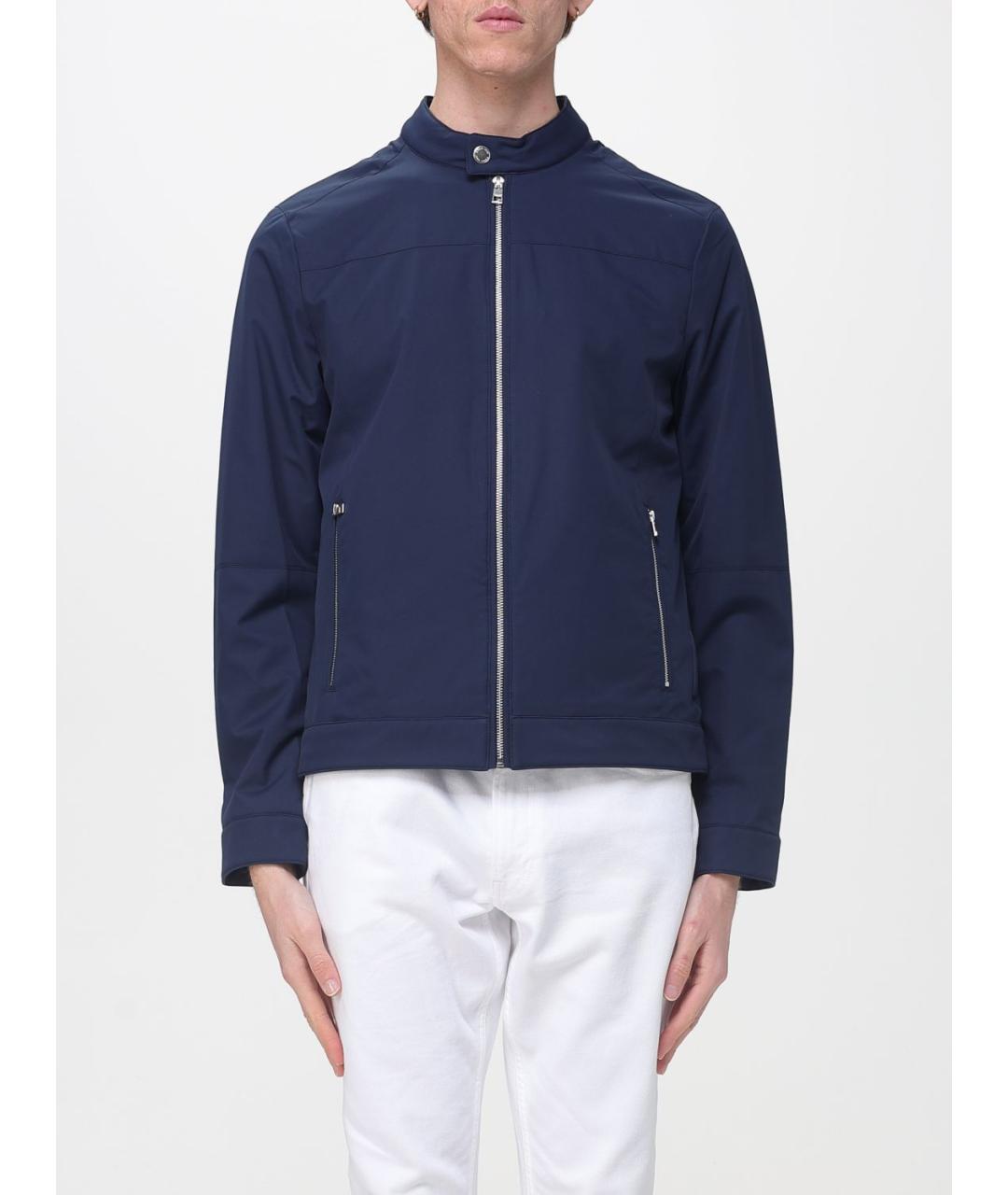 MICHAEL KORS Синяя полиэстеровая куртка, фото 5