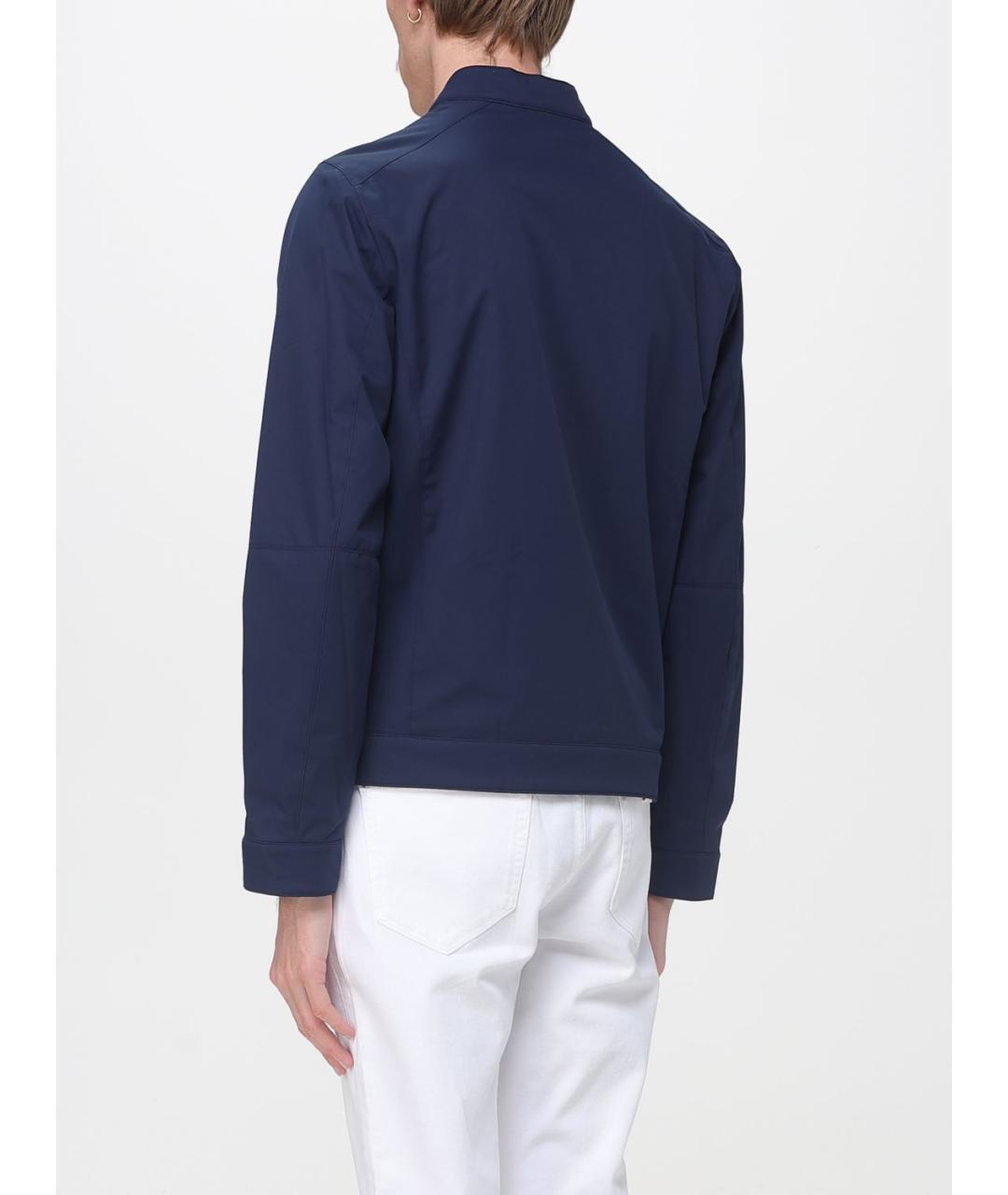 MICHAEL KORS Синяя полиэстеровая куртка, фото 2