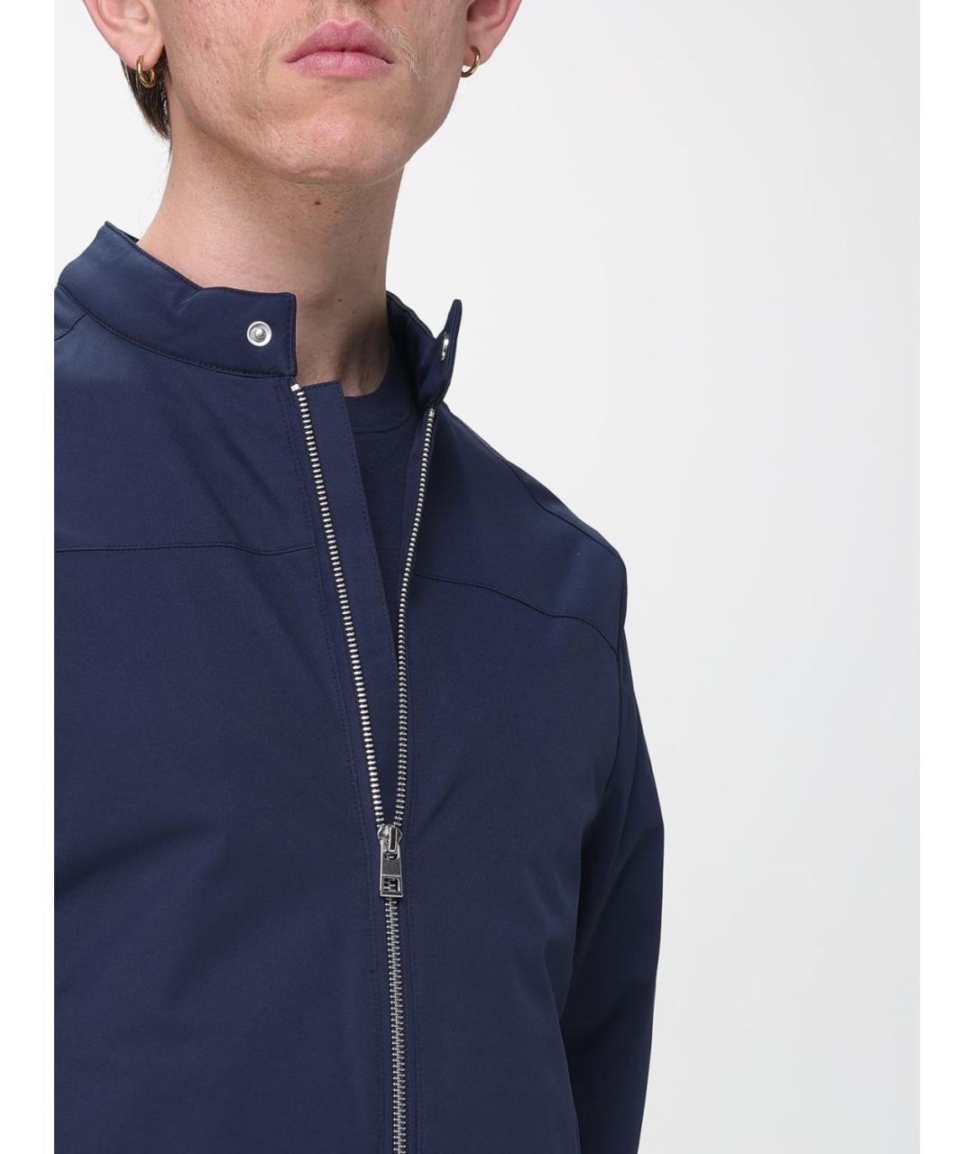 MICHAEL KORS Синяя полиэстеровая куртка, фото 4