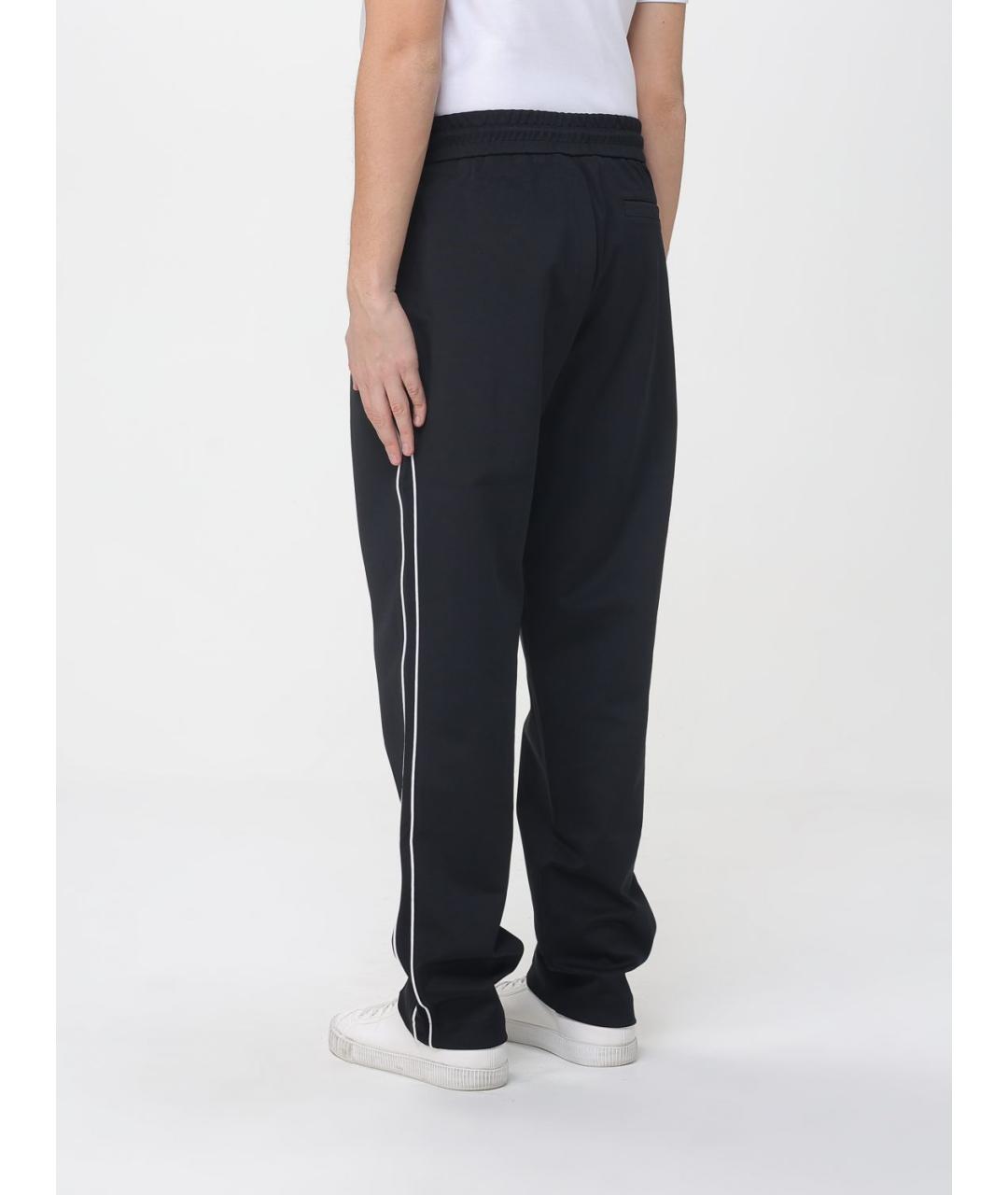 MICHAEL KORS Черные полиамидовые повседневные брюки, фото 2