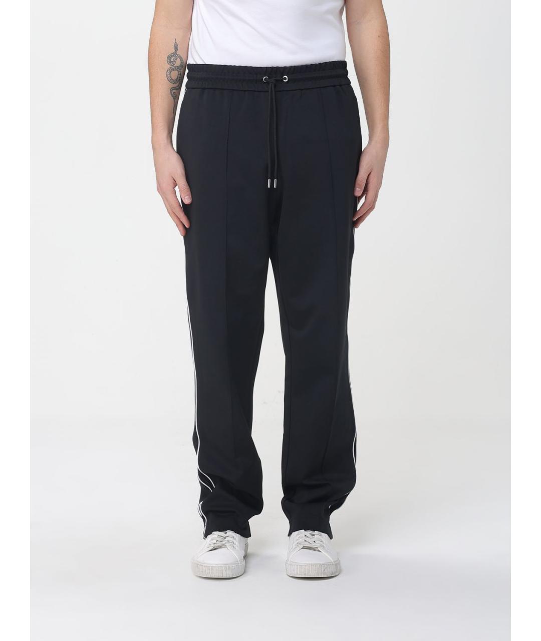 MICHAEL KORS Черные полиамидовые повседневные брюки, фото 4