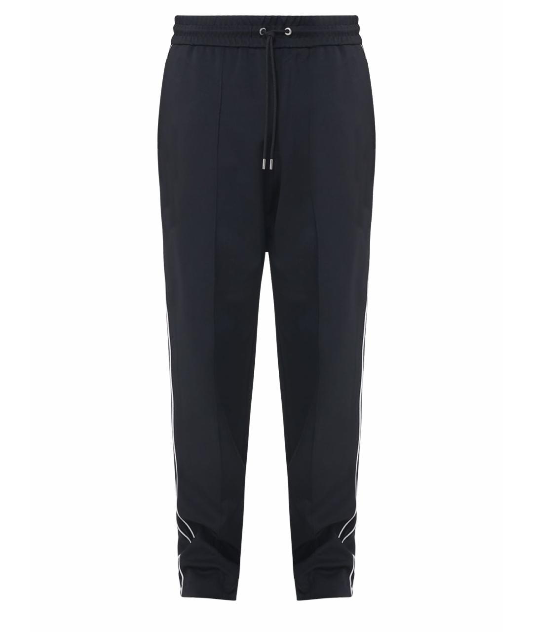 MICHAEL KORS Черные полиамидовые повседневные брюки, фото 1