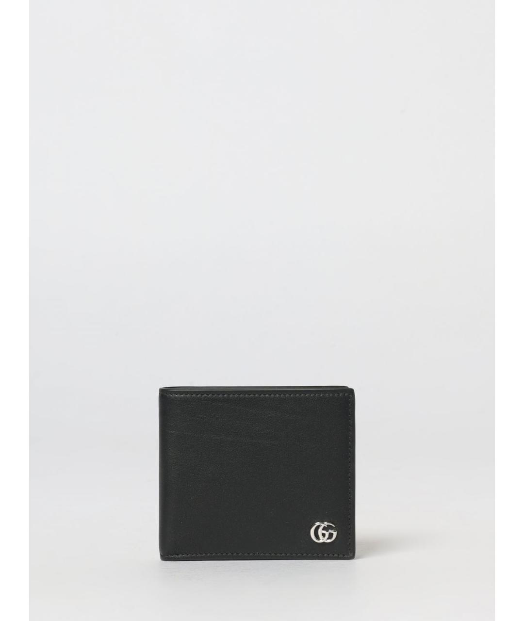 GUCCI Черный кожаный кошелек, фото 4