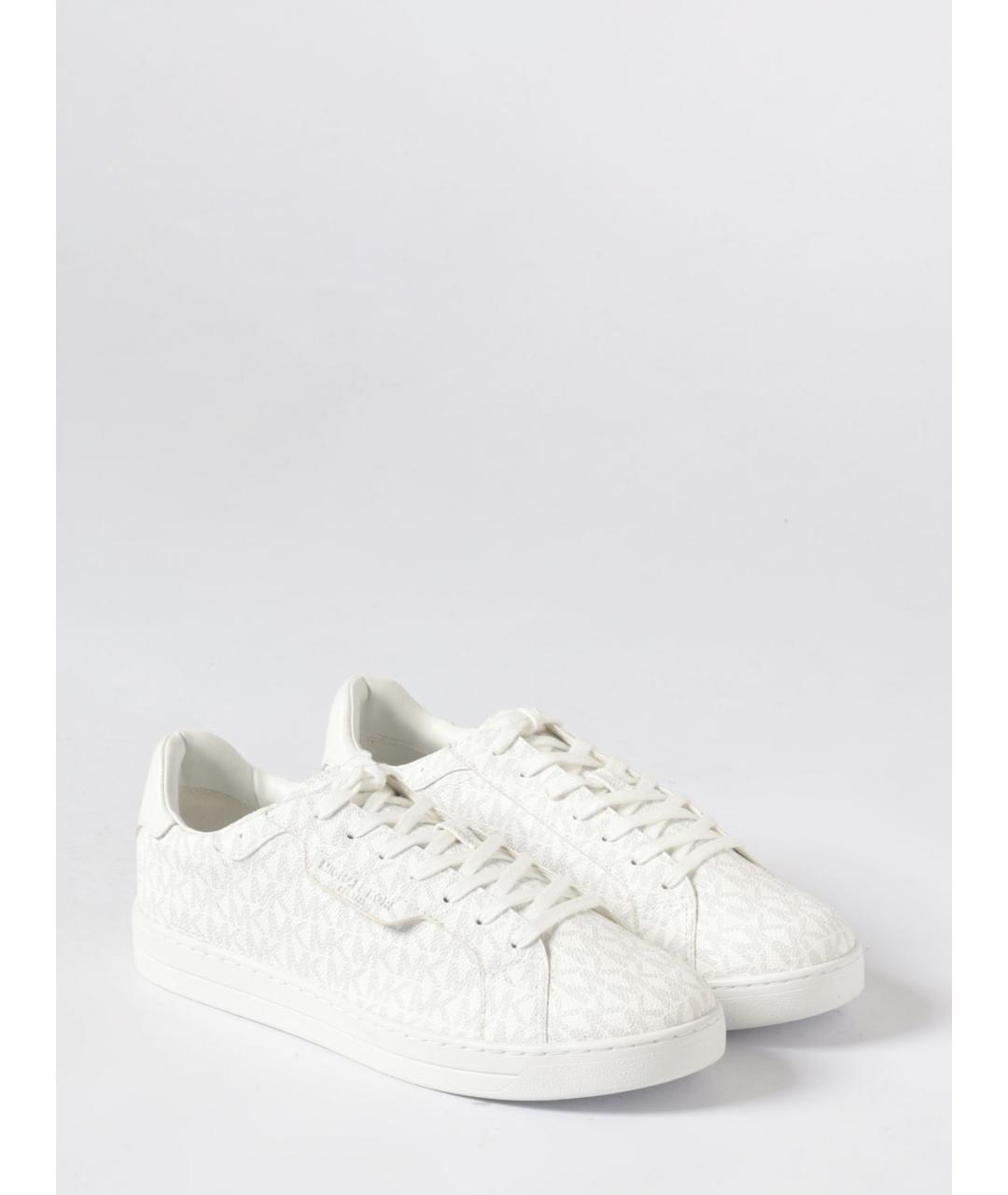 MICHAEL KORS Белые низкие кроссовки / кеды, фото 2