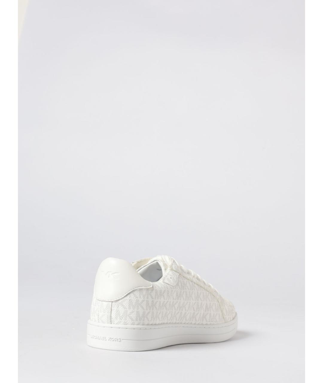 MICHAEL KORS Белые низкие кроссовки / кеды, фото 3