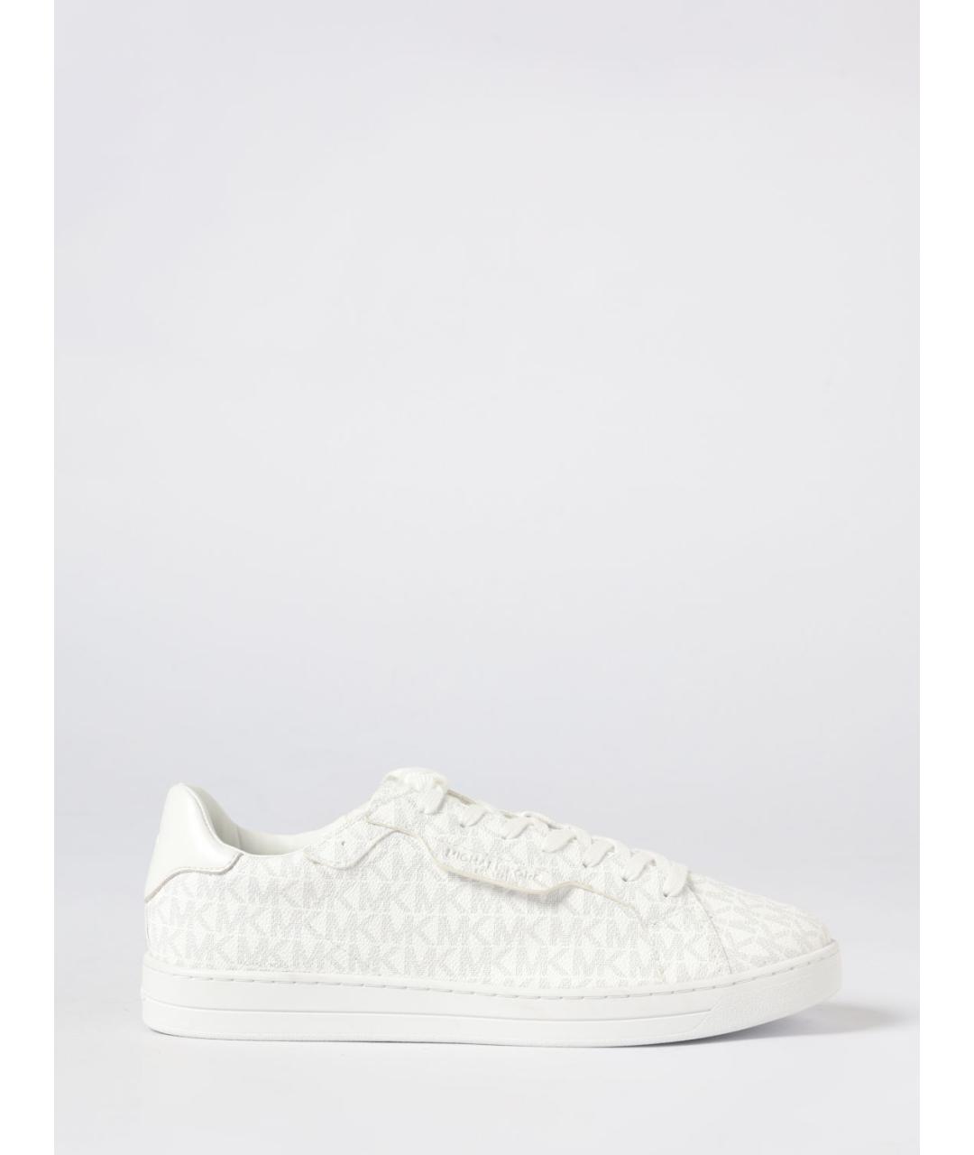 MICHAEL KORS Белые низкие кроссовки / кеды, фото 4