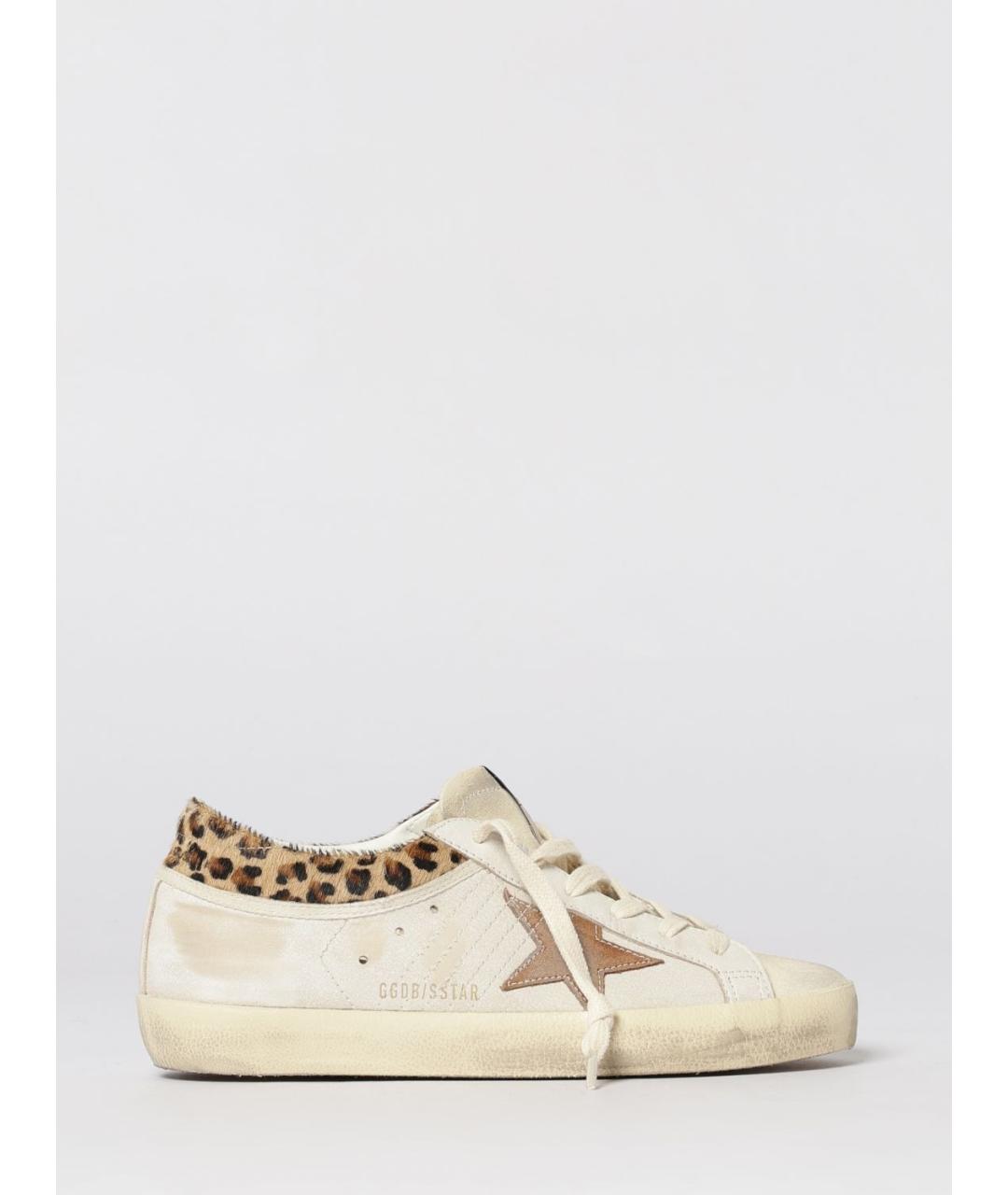 GOLDEN GOOSE DELUXE BRAND Мульти кожаные кеды, фото 4