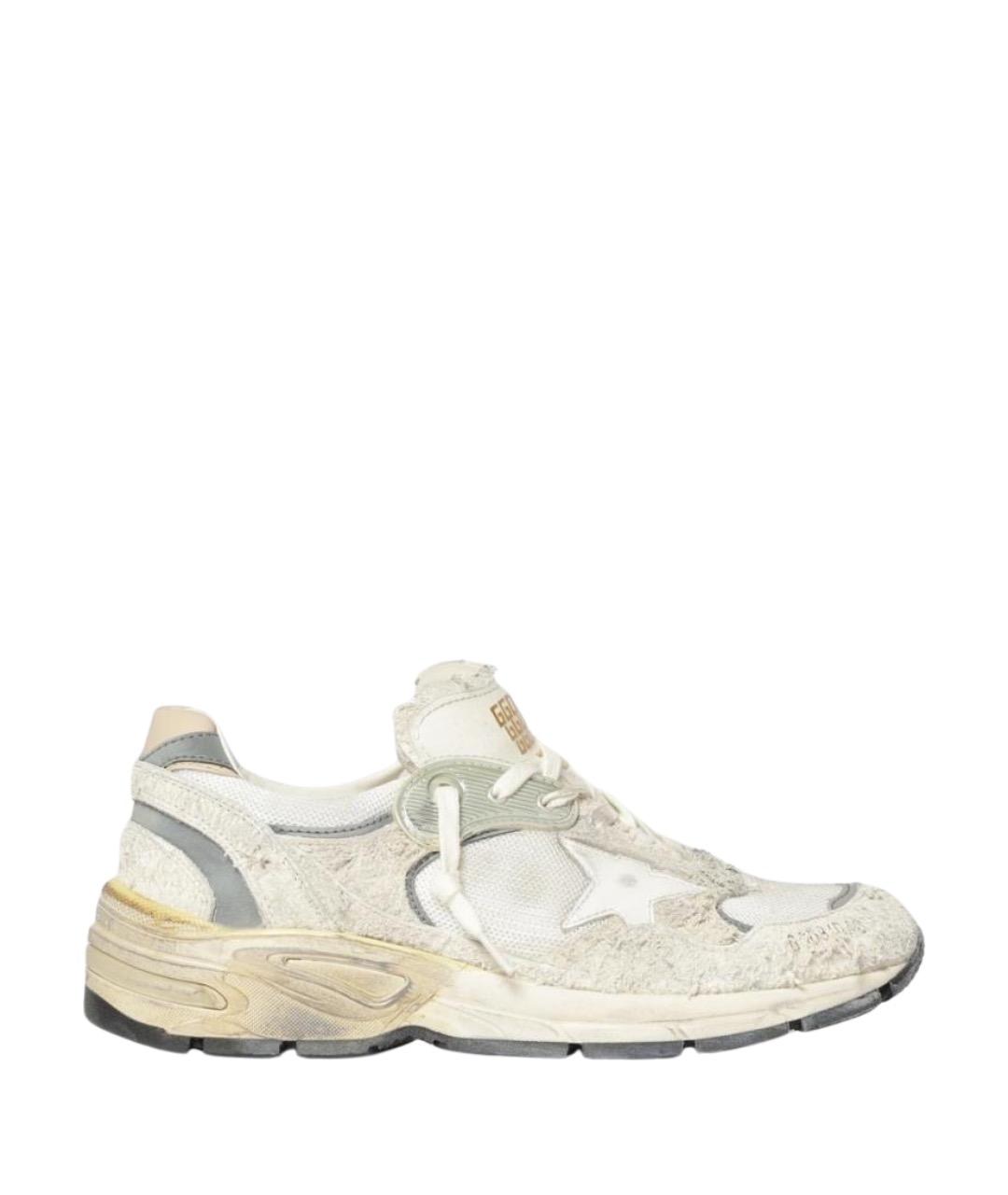 GOLDEN GOOSE DELUXE BRAND Белые кожаные кроссовки, фото 1