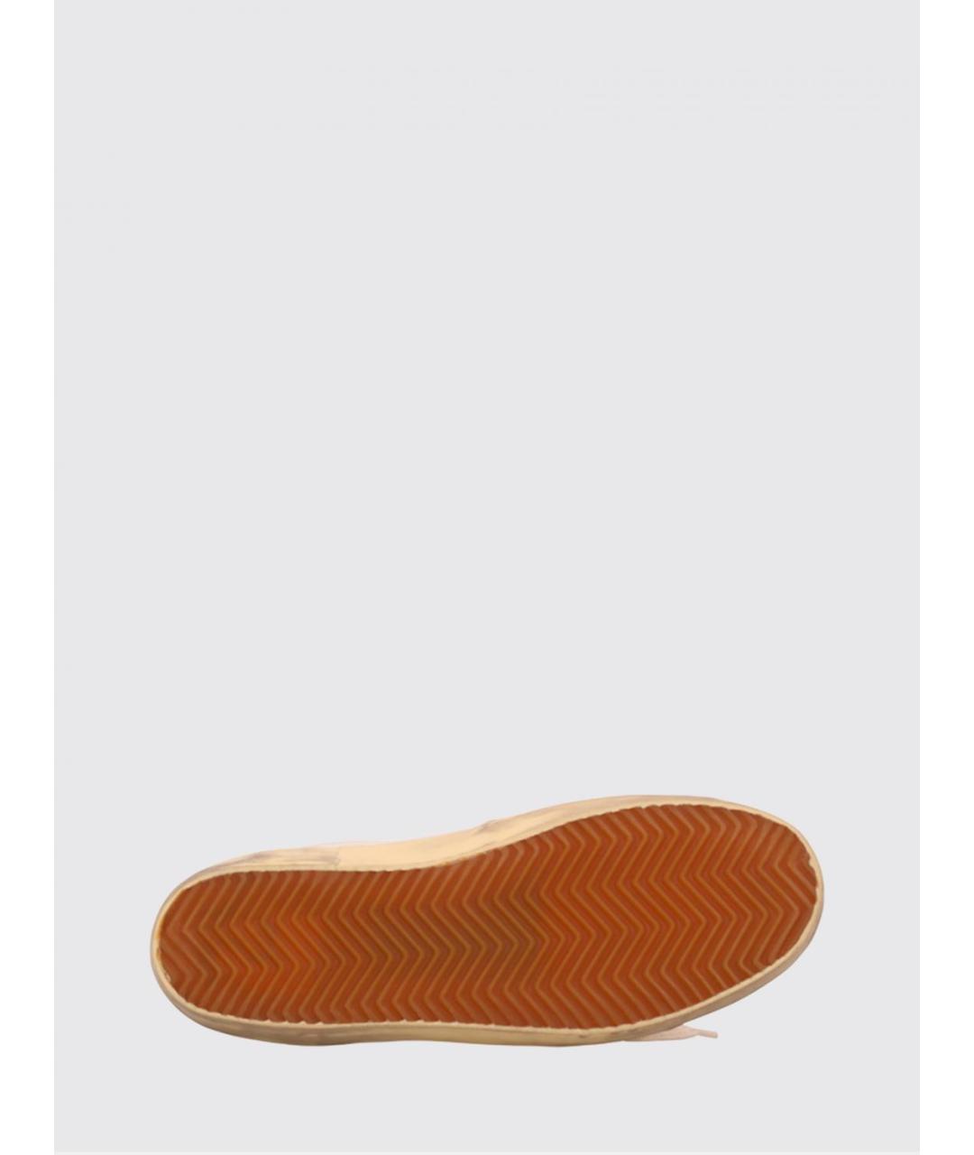 GOLDEN GOOSE DELUXE BRAND Белые кожаные кеды, фото 5