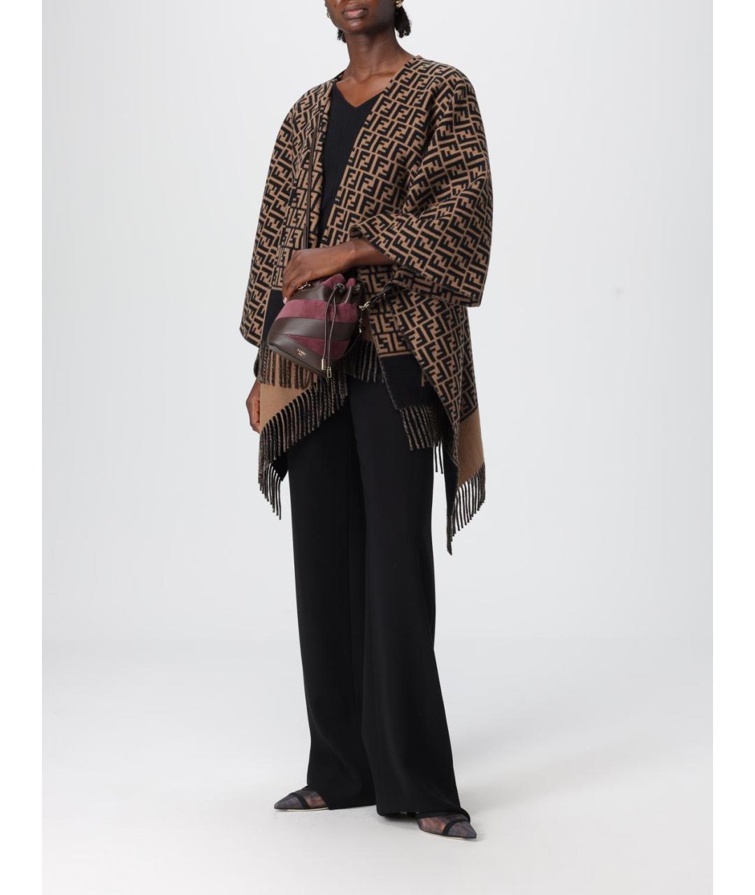 FENDI Мульти кожаная сумка через плечо, фото 2