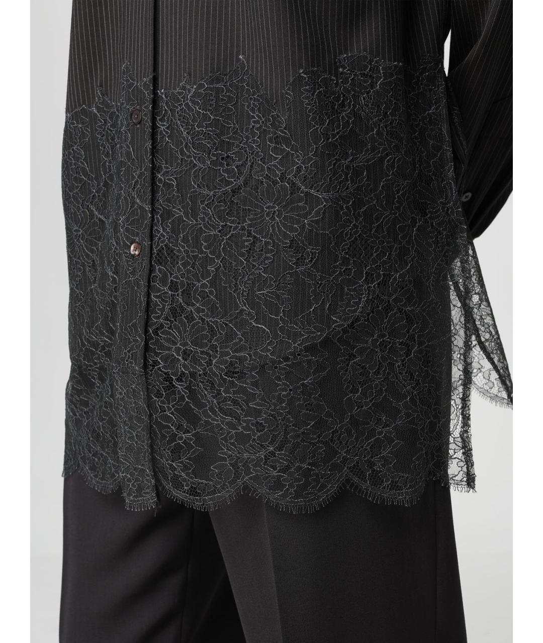 FENDI Коричневая шерстяная кэжуал рубашка, фото 5