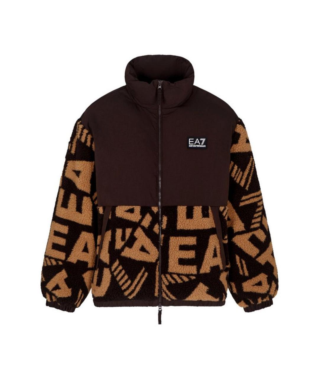 EA7 Коричневая куртка, фото 1