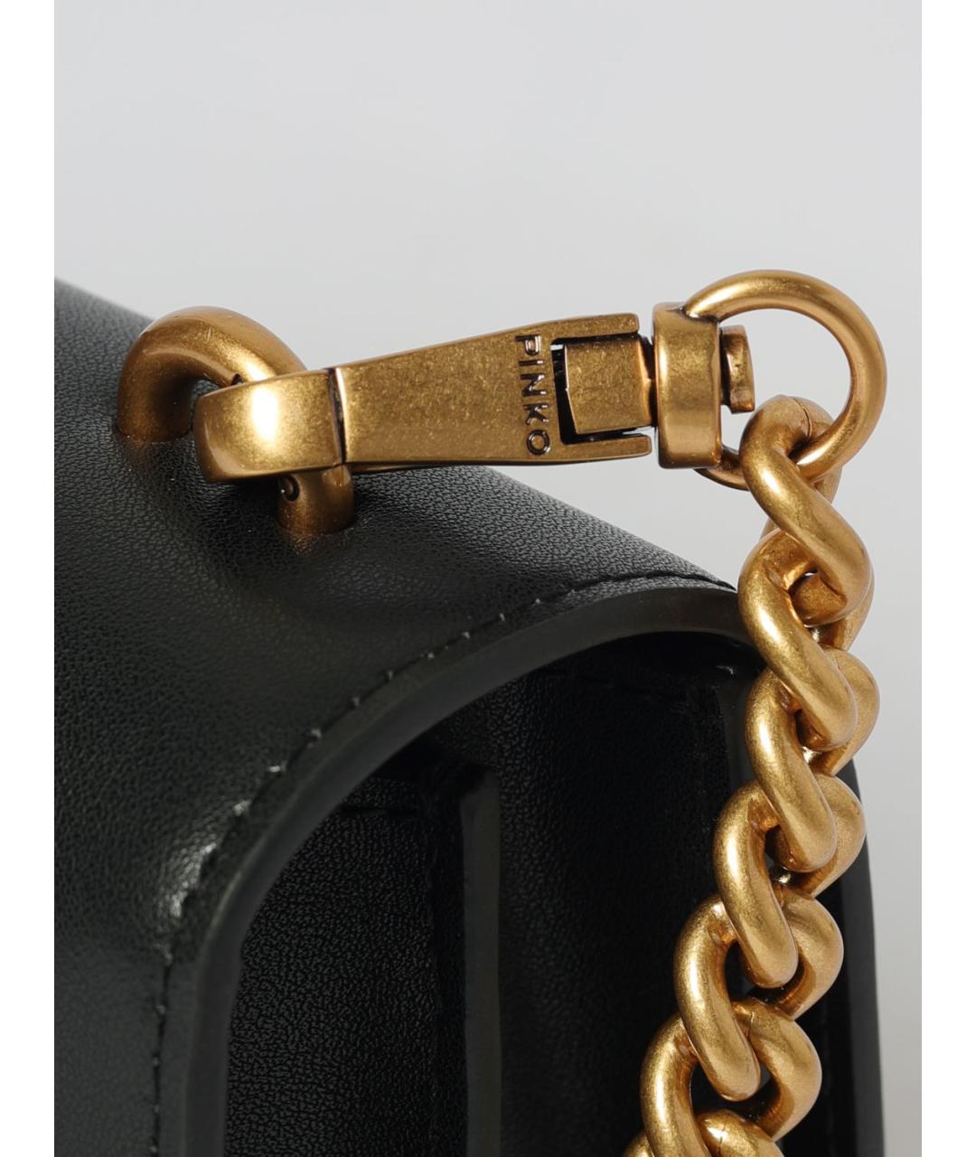 PINKO Черная сумка через плечо, фото 3