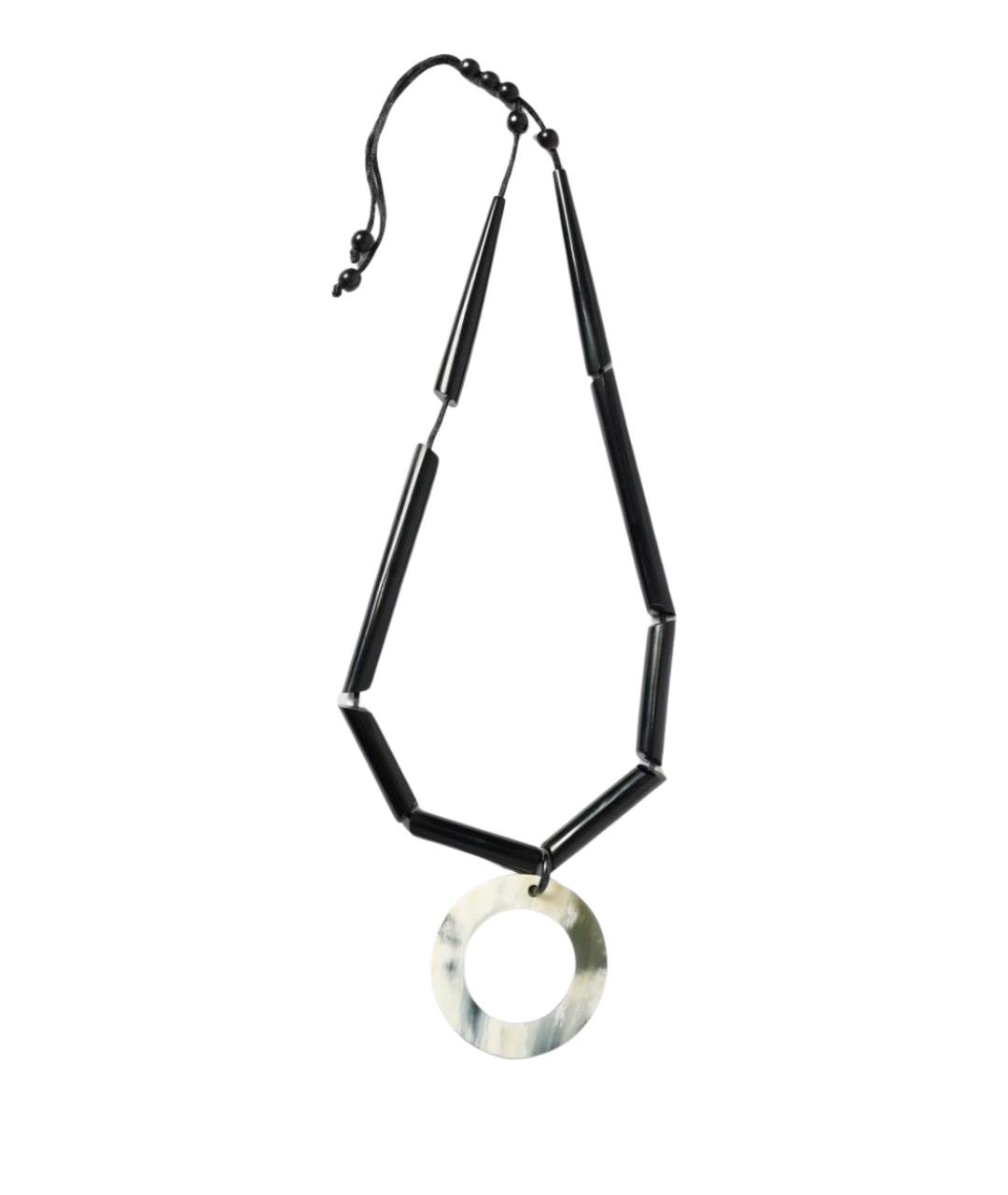 ALLUJEWELS Черное колье, фото 1