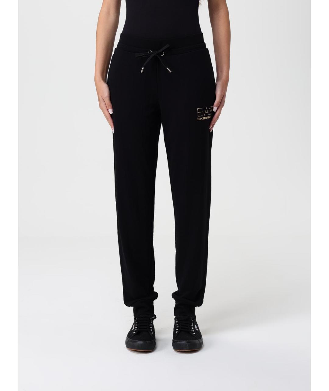 EA7 Черный костюм с брюками, фото 6