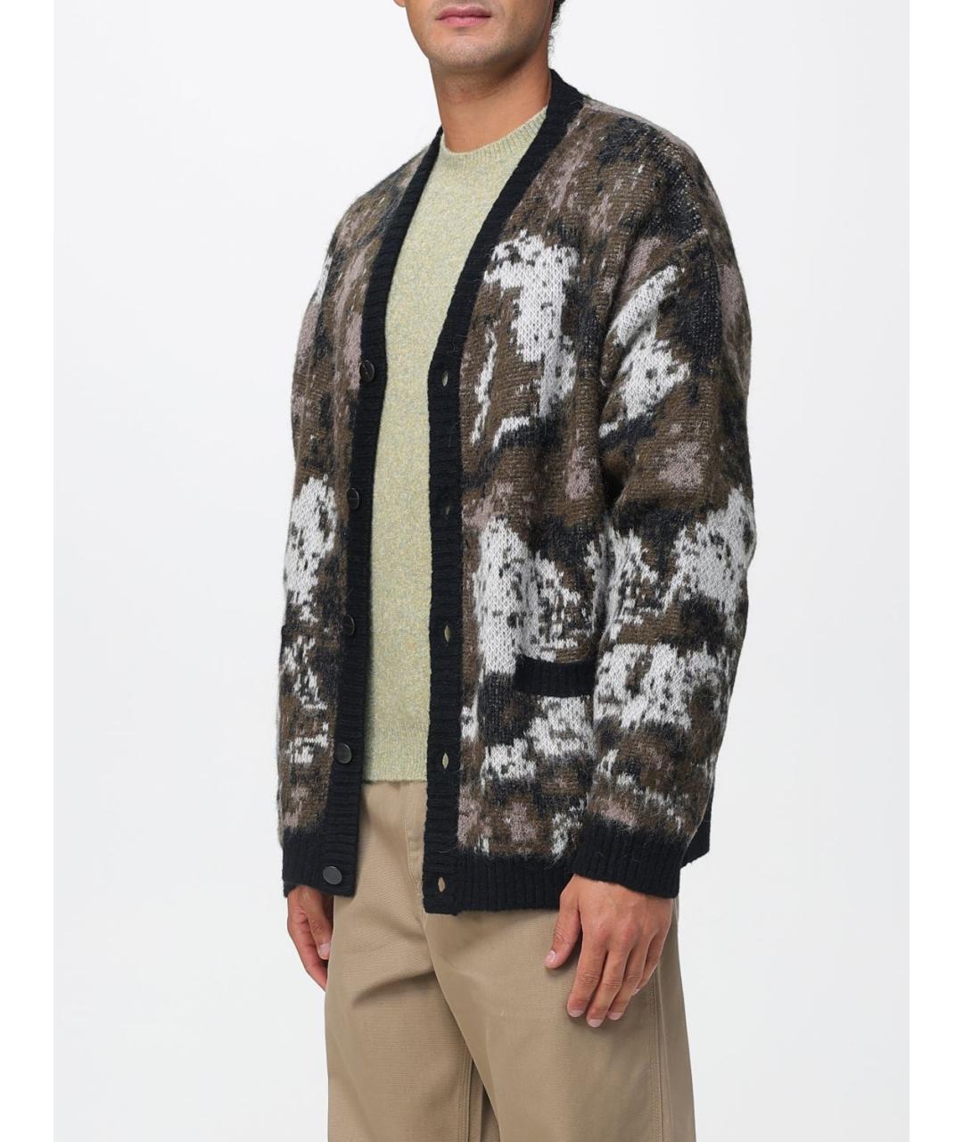 CARHARTT WIP Мульти шерстяной кардиган, фото 4