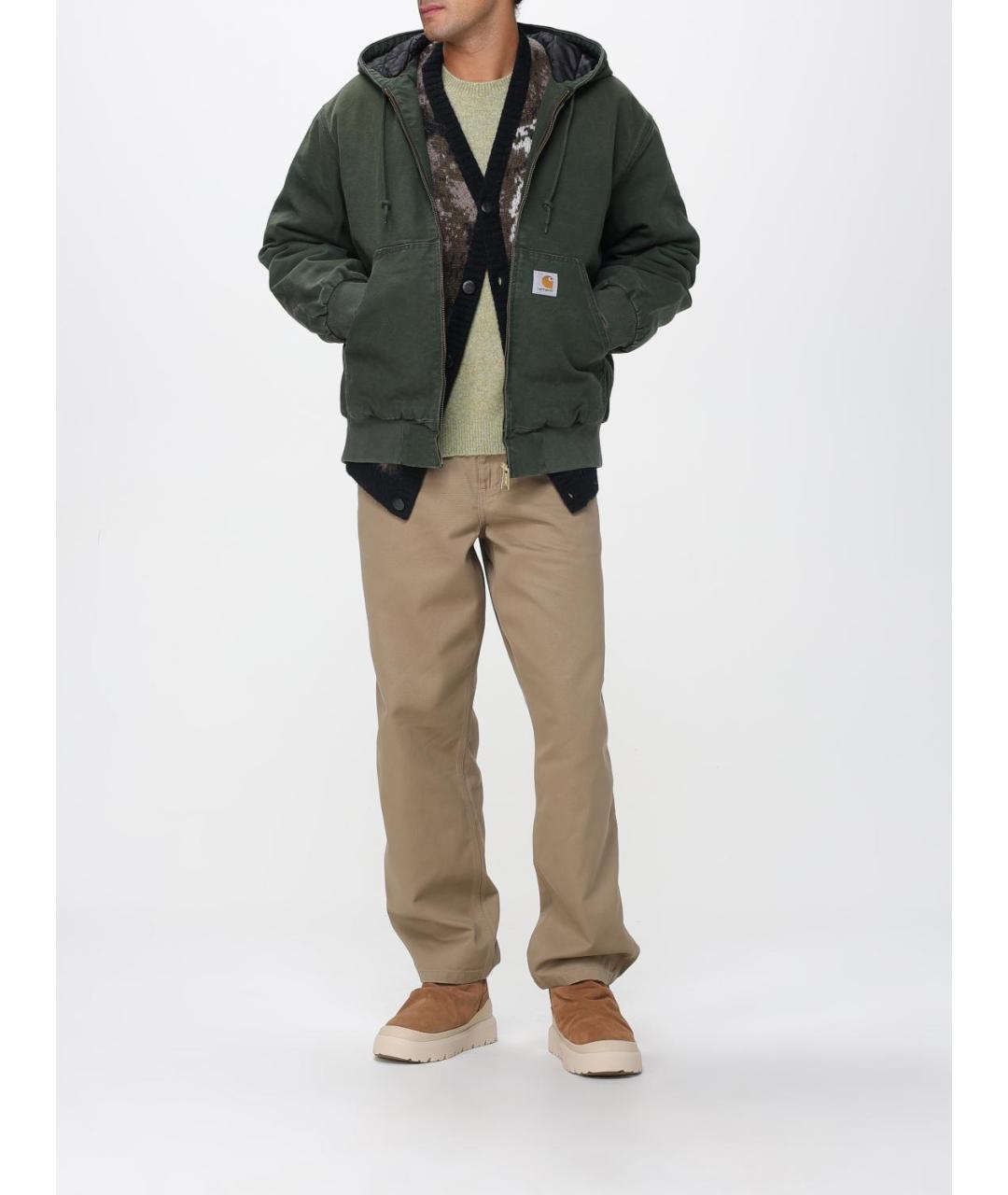 CARHARTT WIP Мульти шерстяной кардиган, фото 2