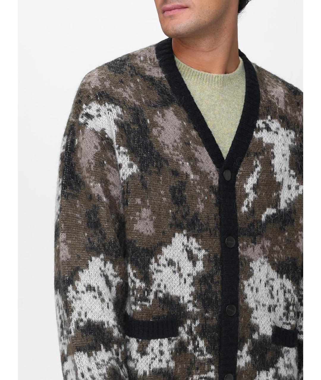 CARHARTT WIP Мульти шерстяной кардиган, фото 5