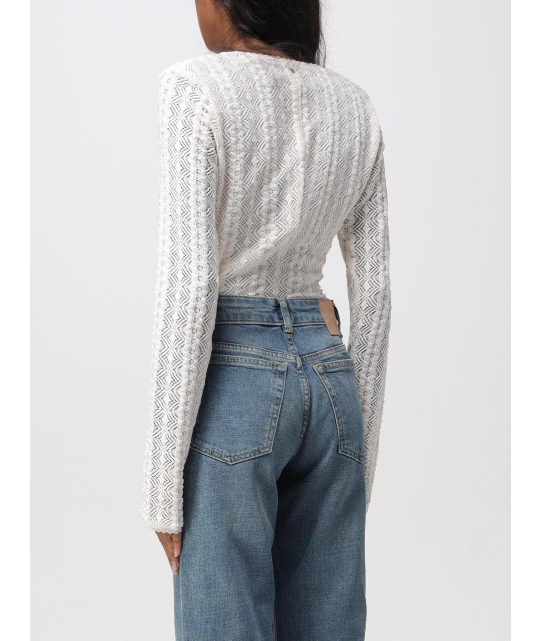 HUGO BOSS Белое полиэстеровое боди, фото 2