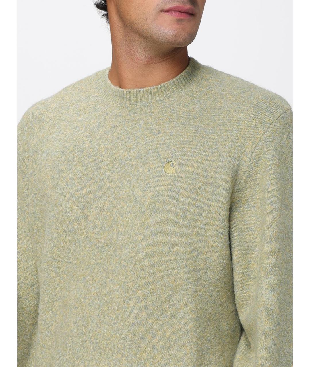 CARHARTT WIP Зеленый джемпер / свитер, фото 4