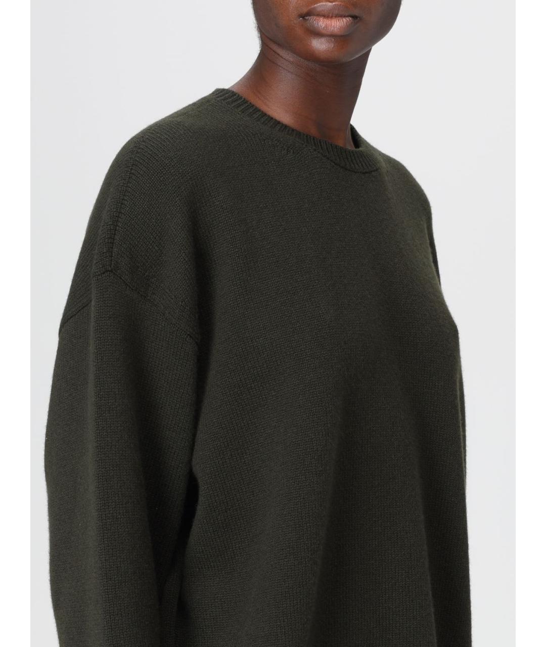 GUCCI Зеленый кашемировый джемпер / свитер, фото 4