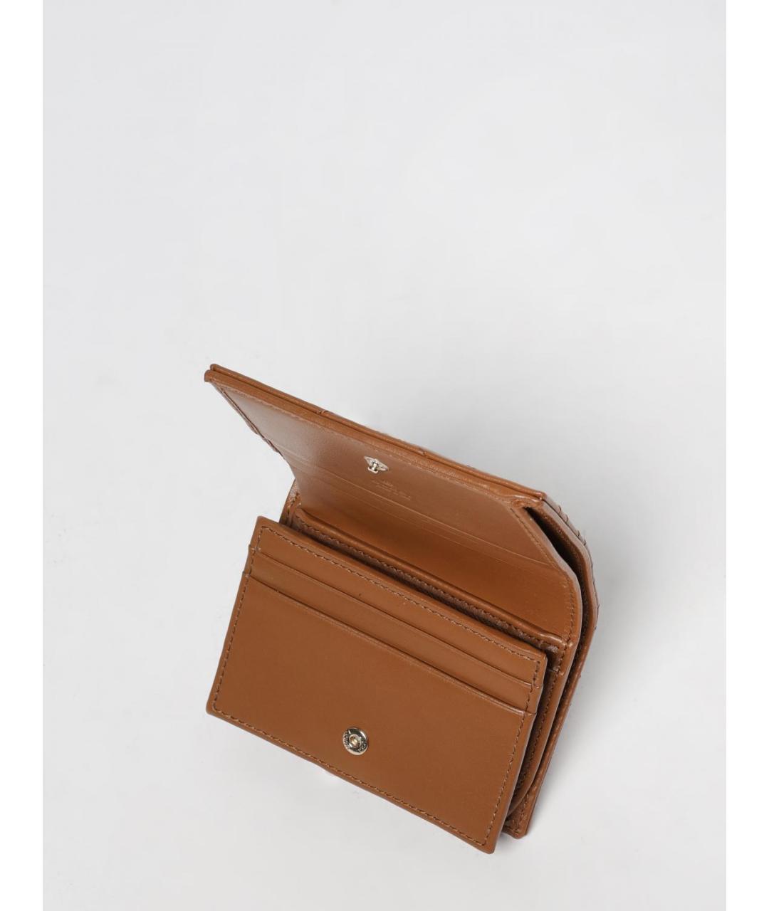 GUCCI Коричневый кожаный кошелек, фото 2