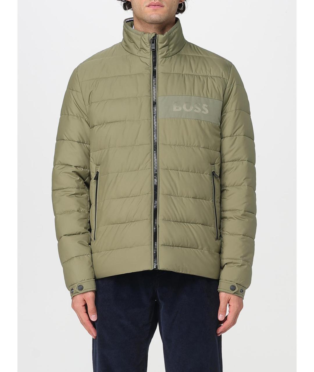 HUGO BOSS Хаки куртка, фото 5