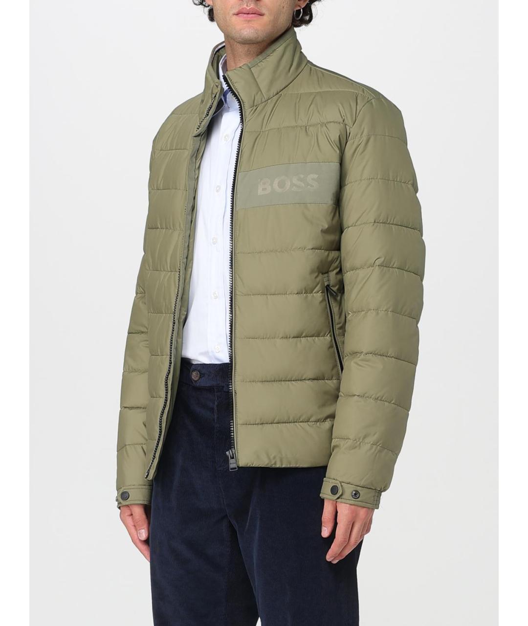 HUGO BOSS Хаки куртка, фото 3