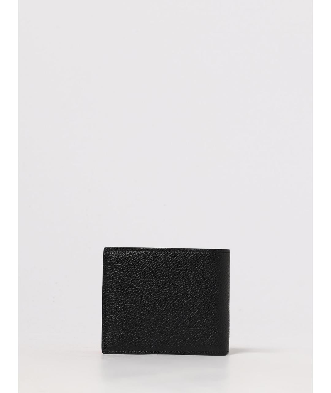 CHRISTIAN LOUBOUTIN Черный кожаный кошелек, фото 3