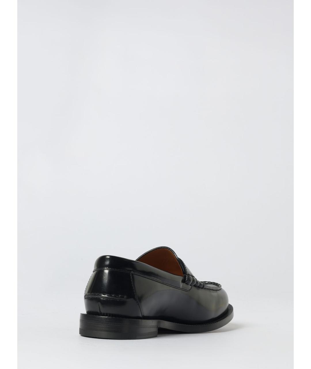 GUCCI Черные кожаные лоферы, фото 3