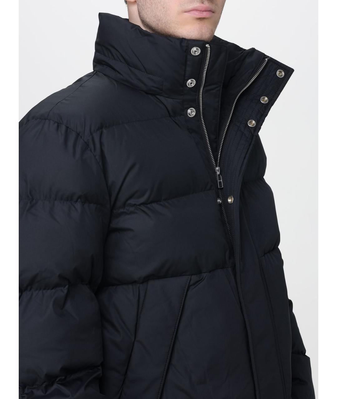 HUGO BOSS Черная полиэстеровая куртка, фото 4