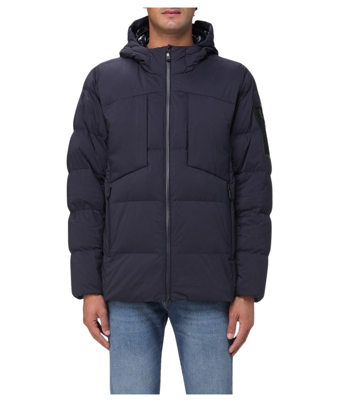HUGO BOSS Синяя полиэстеровая куртка, фото 1