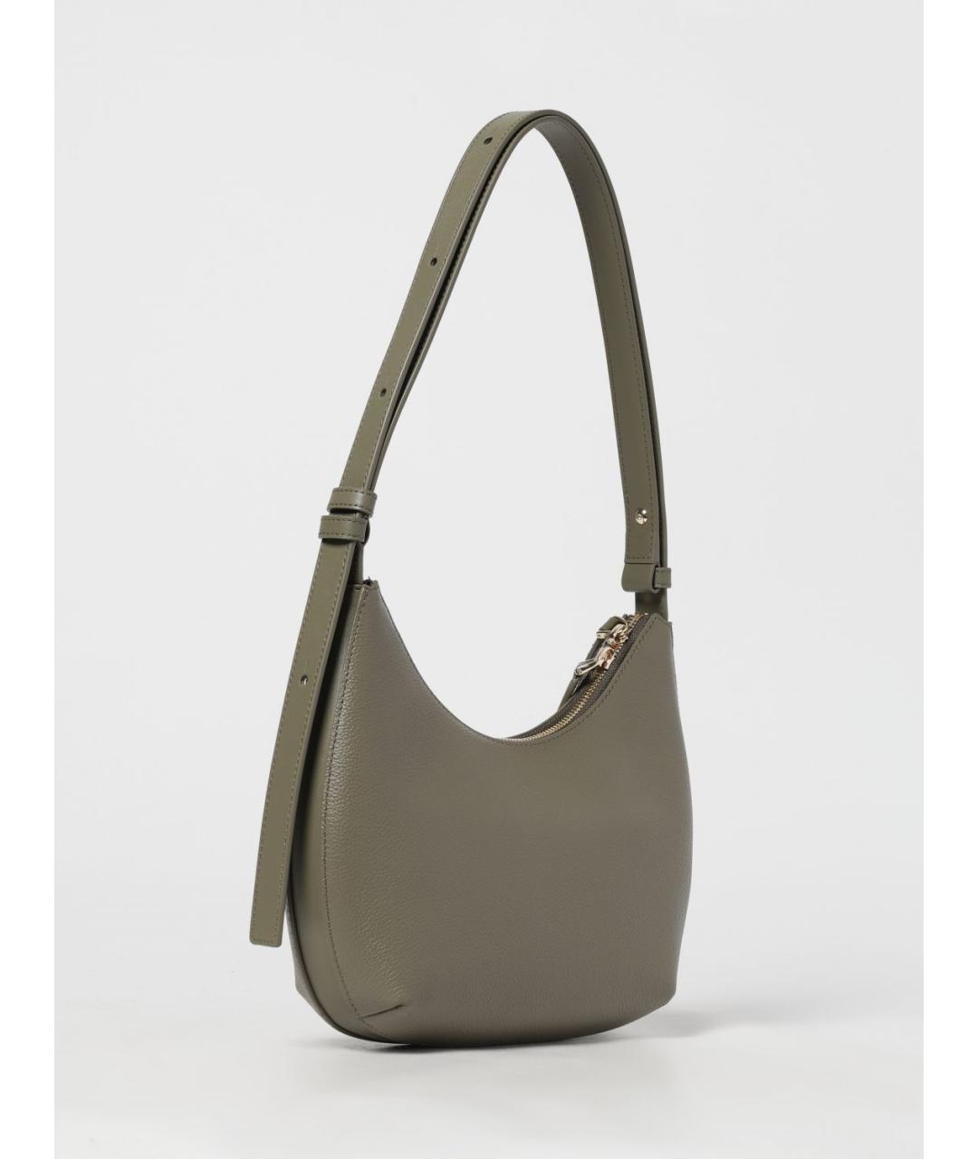 FURLA Зеленая кожаная сумка через плечо, фото 2