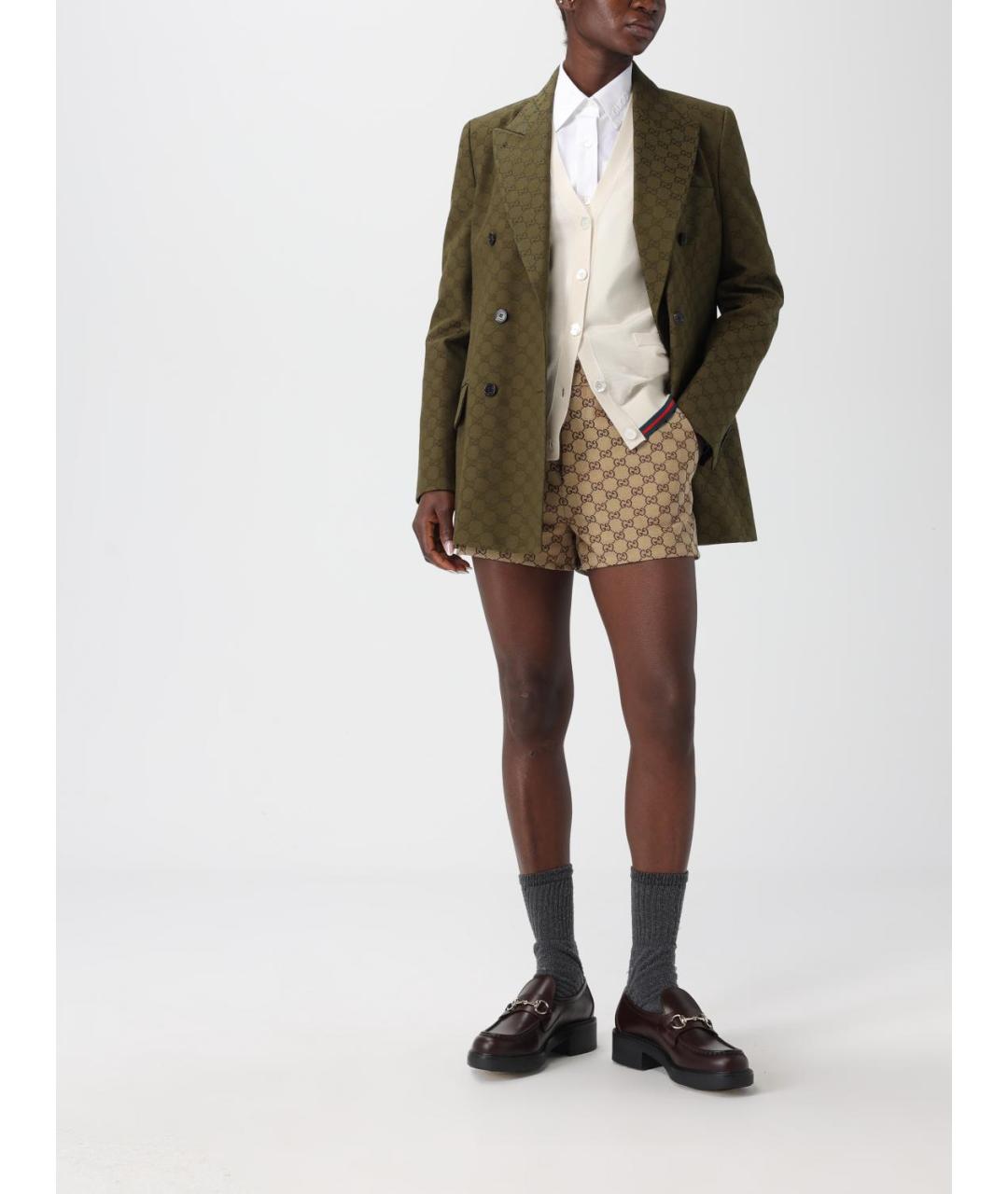 GUCCI Белый кашемировый кардиган, фото 2