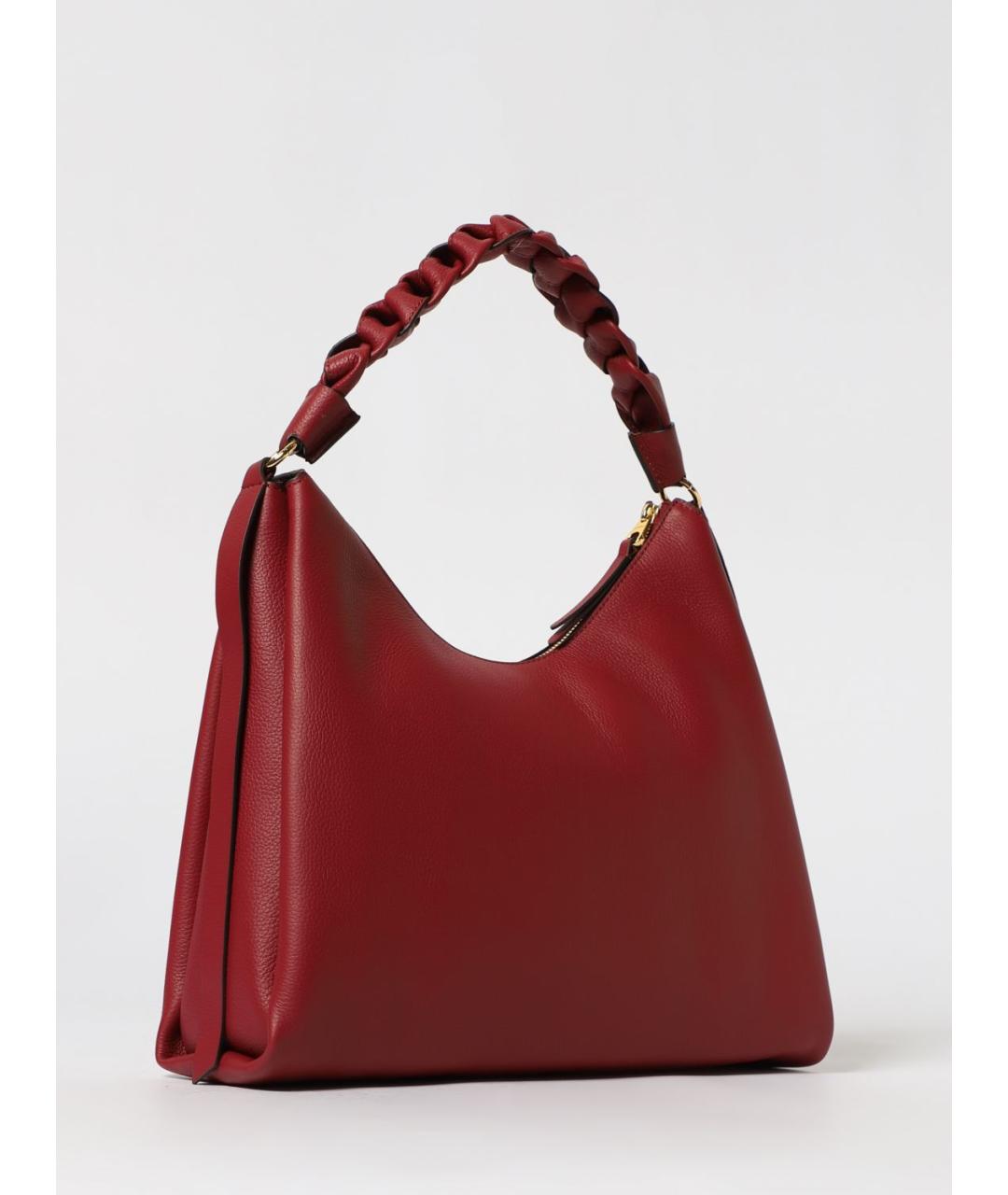 COCCINELLE Красная кожаная сумка через плечо, фото 2