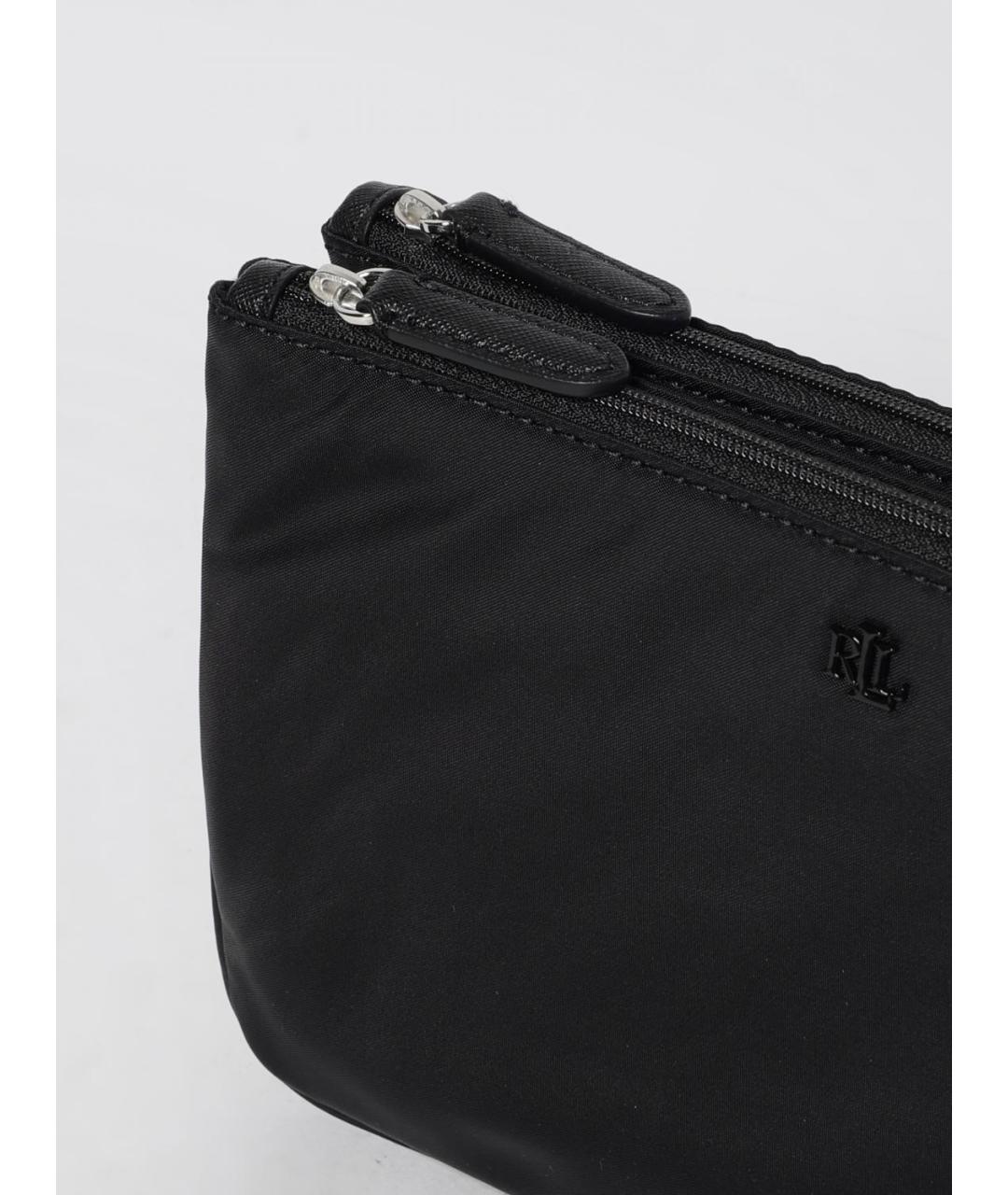 RALPH LAUREN Черная сумка через плечо, фото 3