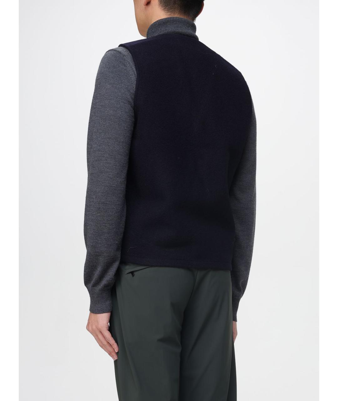 FILSON Темно-синий шерстяной жилет, фото 2