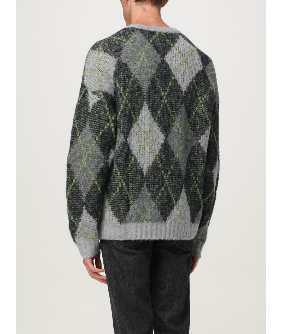 EMPORIO ARMANI Мульти полиамидовый джемпер / свитер, фото 2