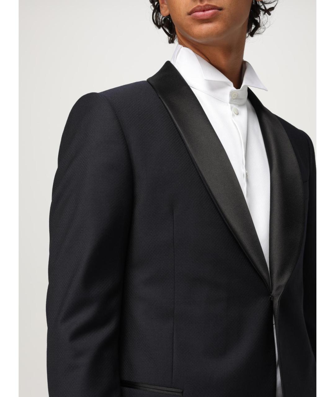 EMPORIO ARMANI Темно-синий вечерний костюм, фото 5