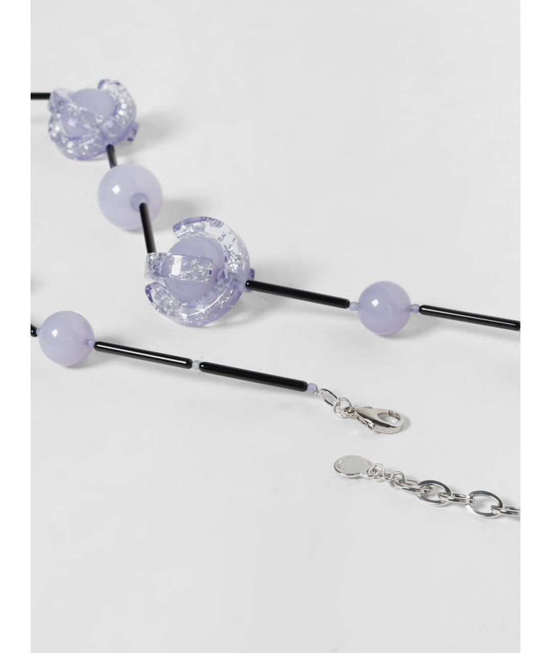 EMPORIO ARMANI Синее пластиковое колье, фото 2