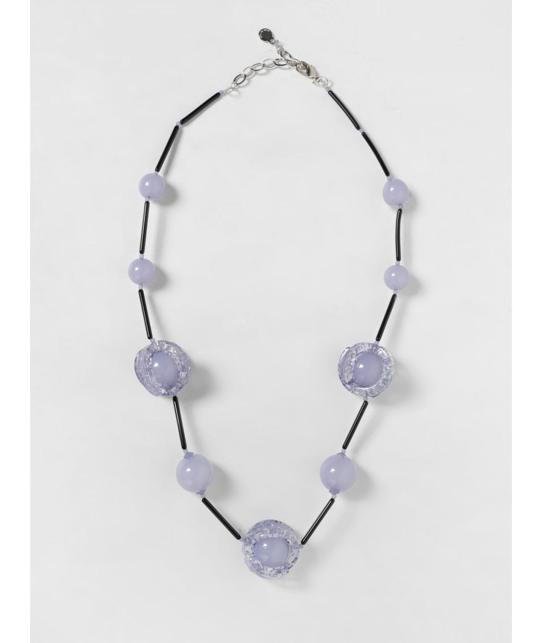 EMPORIO ARMANI Синее пластиковое колье, фото 3