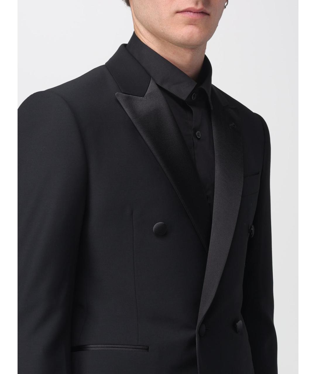 EMPORIO ARMANI Черный вечерний костюм, фото 5